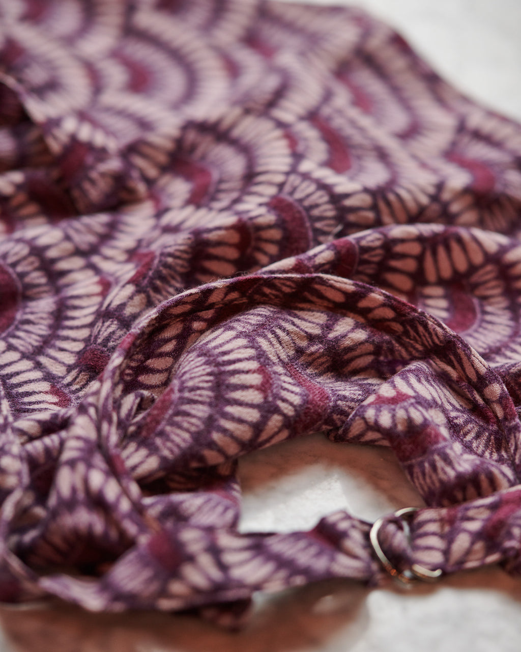 Wool-silk Blend Feeding Shawl