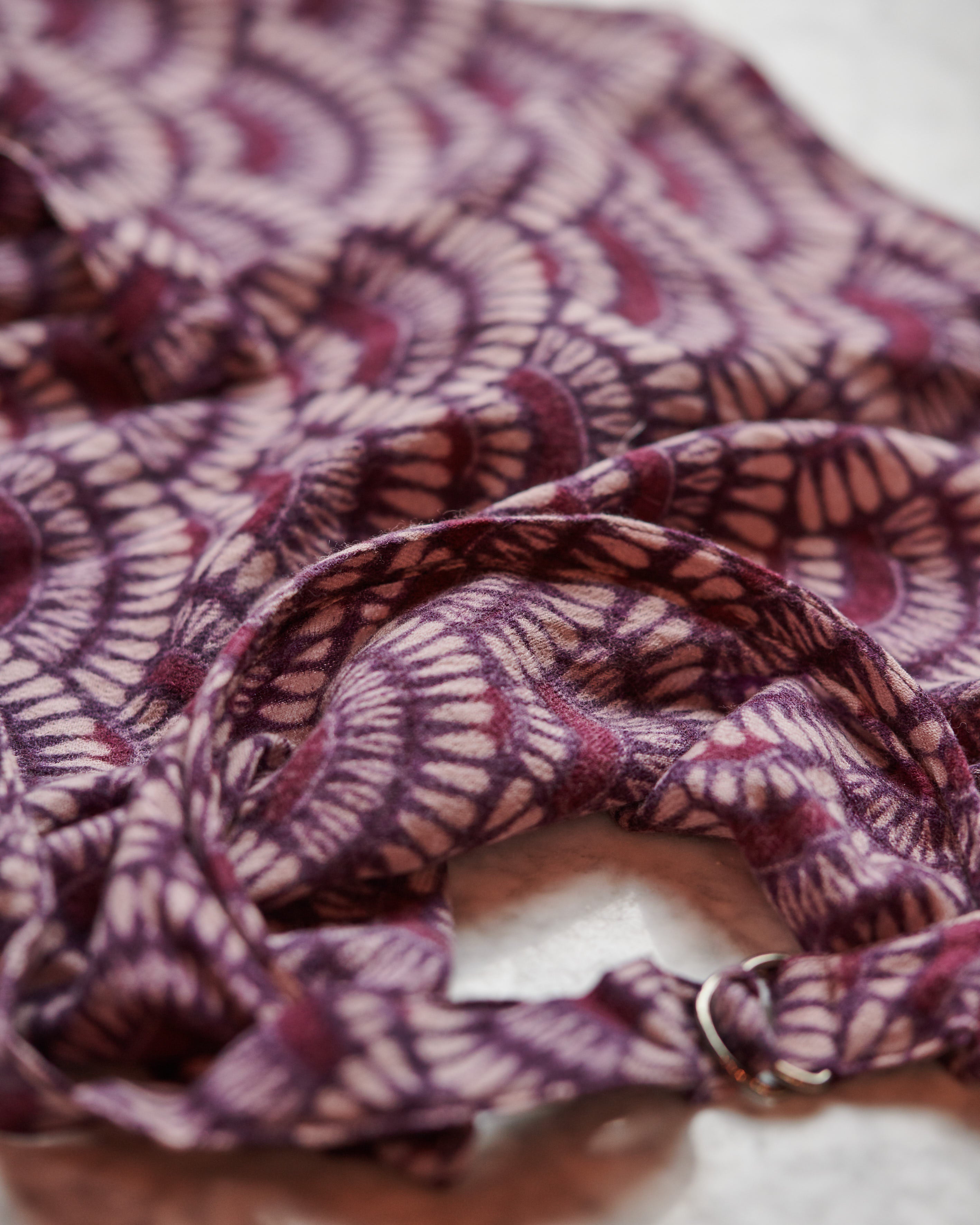 Wool-silk Blend Feeding Shawl